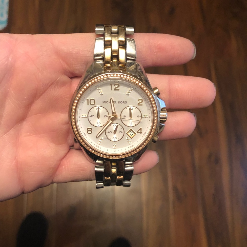 Used Michael Kors multi metal watch